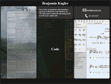 Tablet Screenshot of bkugler.com